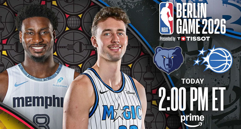 lasvegasbetting's tweet photo. NBA goes global
Magic face Grizzlies in Berlin 🇩🇪
High energy matchup, stage set
Tune in and bet now 📺 Game at 2:00pm ET 

➡️ https://t.co/t8VnFxMBHo

#GrindCity #MakeItMagic
#NBABerlin #NBAGlobal #NBAbetting #ParlayPlay #NBAPicks #PrimeVideo https://t.co/BGcLbNhy2U