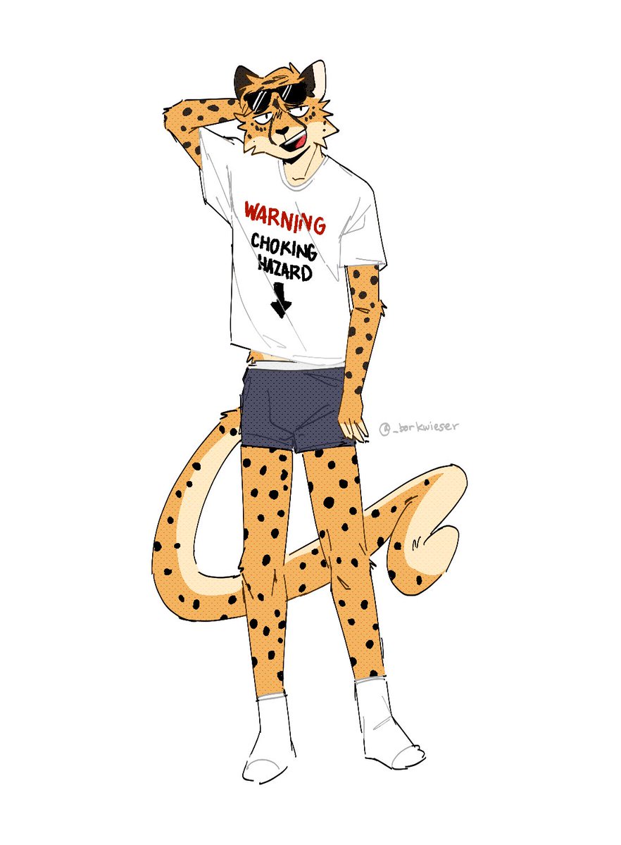 _borkwieser's tweet image. everyone’s favorite cheetah ! 🐆