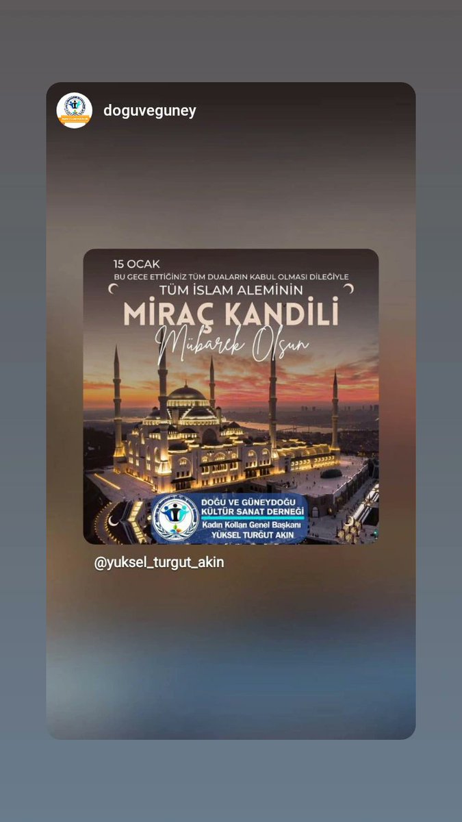 Miraç:
Oradan semalara yükseltilmiş, Sidretü’l-Münteha’ya kadar çıkarılmış ve Allah’ın huzuruna kabul edilmiştir.Bu yolculukta Peygamberimiz; Hz. Âdem, Hz. İsa, Hz. Musa, Hz. İbrahim gibi peygamberlerle görüşmüş ve cennet-cehennem hakikatlerini müşahede etmiştir. <a href="/YkselAk85646178/">Dr. Aile Dan. Yüksel Turğut Akın</a>