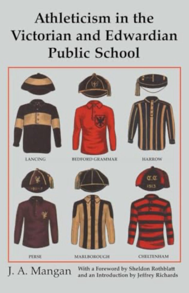 New reaches me that Tony Mangan, groundbreaking #sport historian, passed away before Christmas. 

His ‘Athleticism in the Victorian and Edwardian Public School’ is a must read, whether students like it or not! #RIP #History