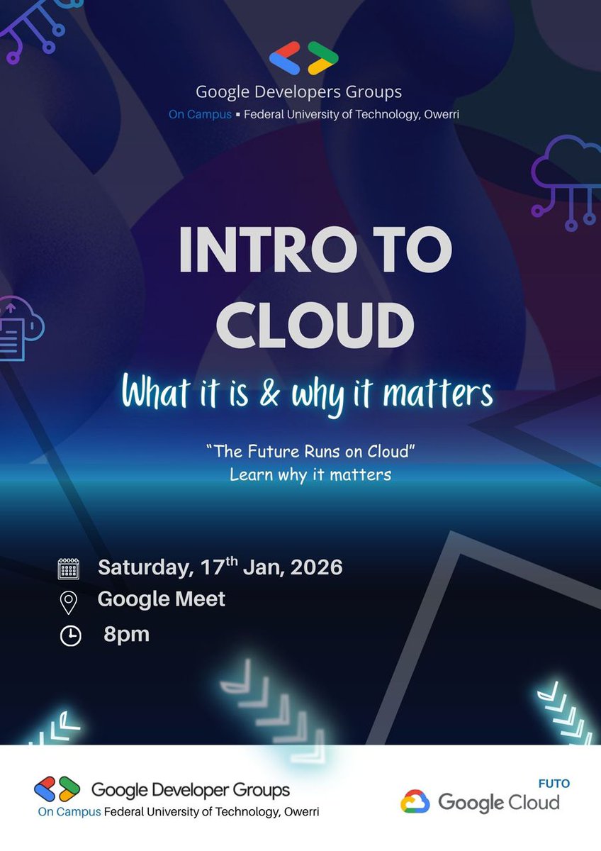 GDG on Campus FUTO tweet media