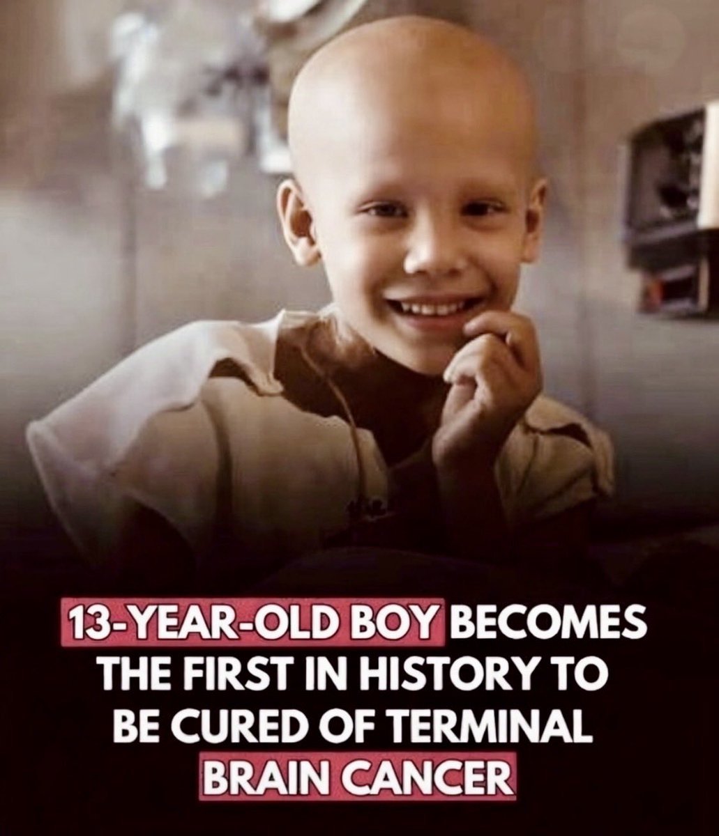 ScaltritiLab's tweet image. A questo bambino, quando aveva 6 anni, fu diagnosticata una patologia terribile, DIPG. Un tumore diffuso al cervello, incurabile. Fino ad oggi. Grazie ad un trattamento sperimentale questo ragazzo, che oggi ha 13 anni, viene considerato guarito. Non se, ma quando.