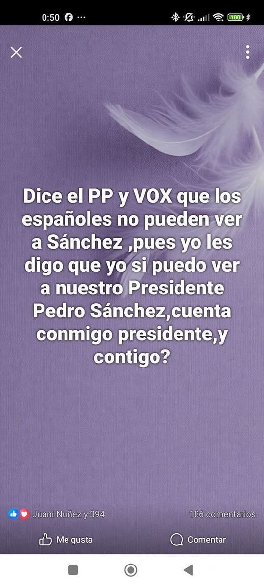 Julianvirome's tweet image. Solo la extrema derécha de PP y Vox no le pueden ver por el odio que les han transmitido;