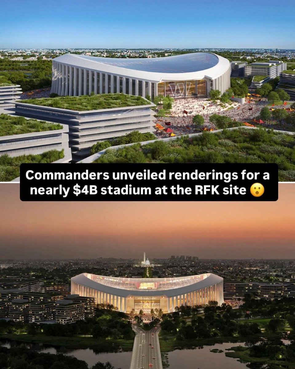 AdamSchefter's tweet image. A look at the Commanders’ new stadium planned for 2030:

(via @Commanders)