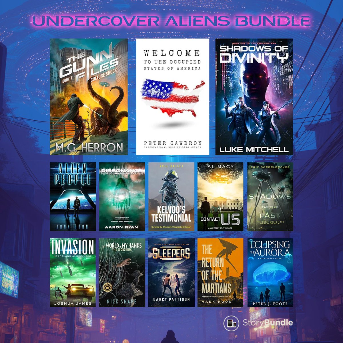 AlMacyAuthor's tweet photo. I'm honored to be part of this story bundle. The book I'm going to start with is Alien People, since first contact stories are my favorite. https://t.co/MNefPYr6CY https://t.co/Q5nhqyml3a