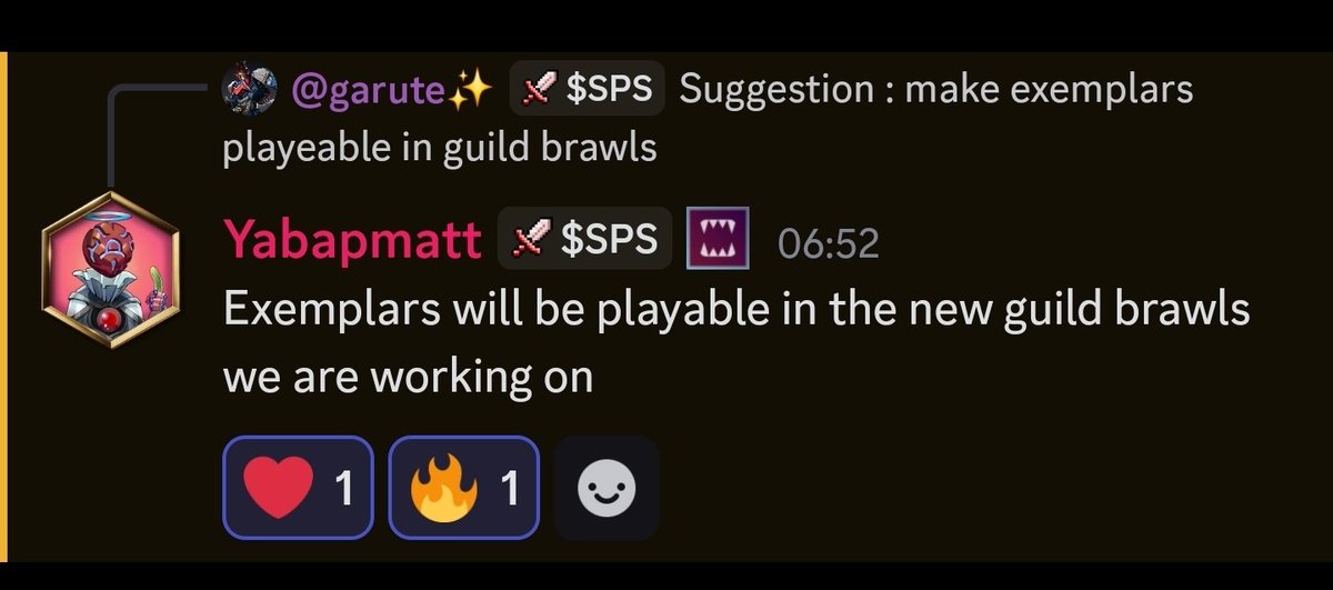 Lets go!!! #splinterlands exemplars update