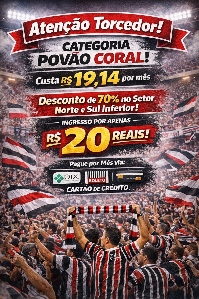ArthurC67106214's tweet image. Atenção, torcedor coral!
🖤🤍❤️

Plano acessível, com pagamento mensal via PIX, boleto ou cartão de crédito.

socio-santacruz.futebolcard.com