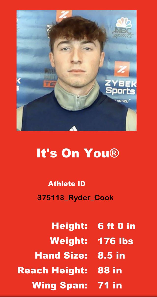 Ryder “X” Cook '28 QB tweet media