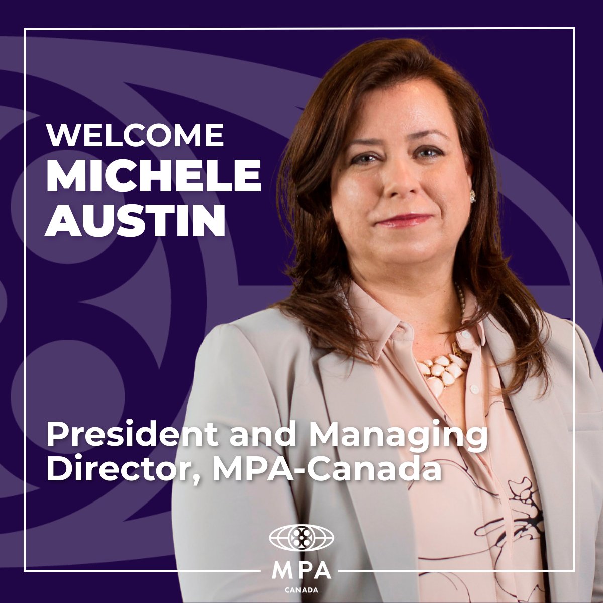 motionpictures's tweet image. We’re delighted to welcome Michele Austin as the new President and Managing Director of @MPACanada.

Michele most recently served as Vice President of Public Affairs for Bell Canada Enterprises. Her political acumen and record of achievement will make her a tremendous asset to…