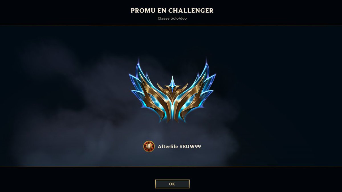 Nobreak99's tweet image. le challenger début de saison a aucun juice vous faites pas bait par les tweets svp