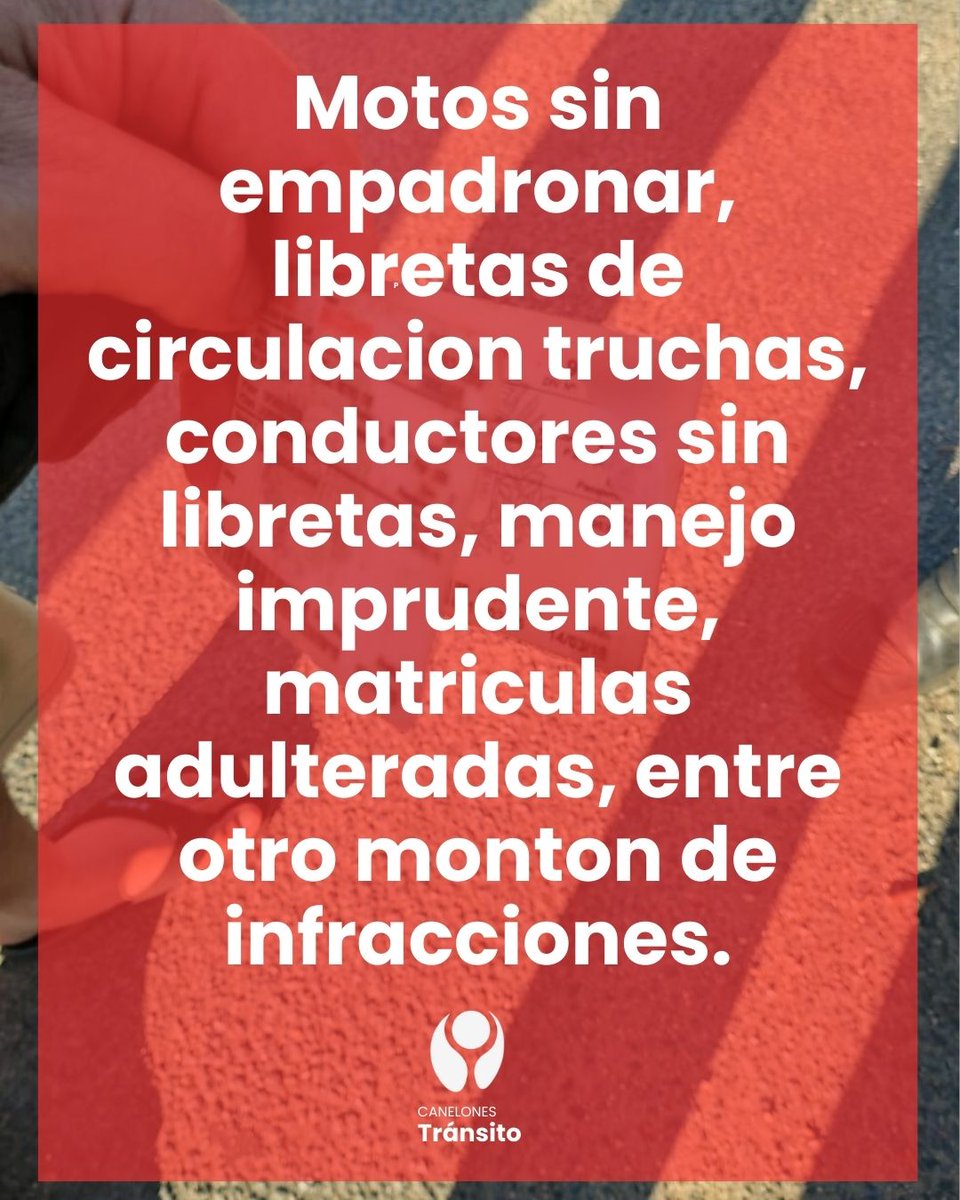 Tránsito Canelones (@transitocanel) on Twitter photo 