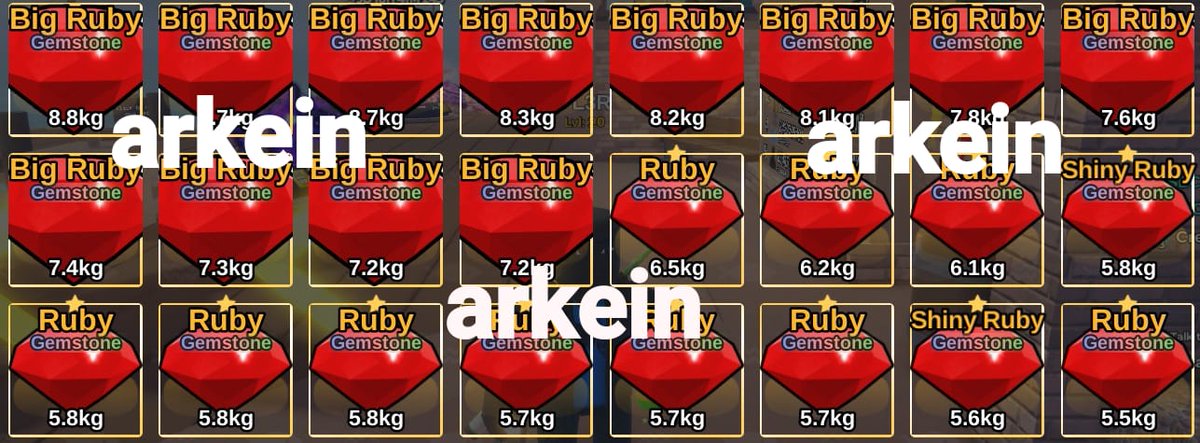 wts ruby gamestone r50k/1 stock 30