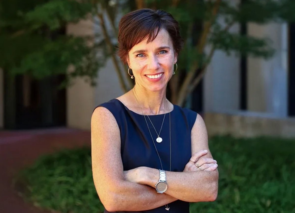 ArkTimes's tweet image. Emily Suski, named last week to be the next dean at the UA--Fayetteville law school, is already out after conservative officials found Suski’s opinions on transgender athletes' rights distasteful. arktimes.com/arkansas-blog/…