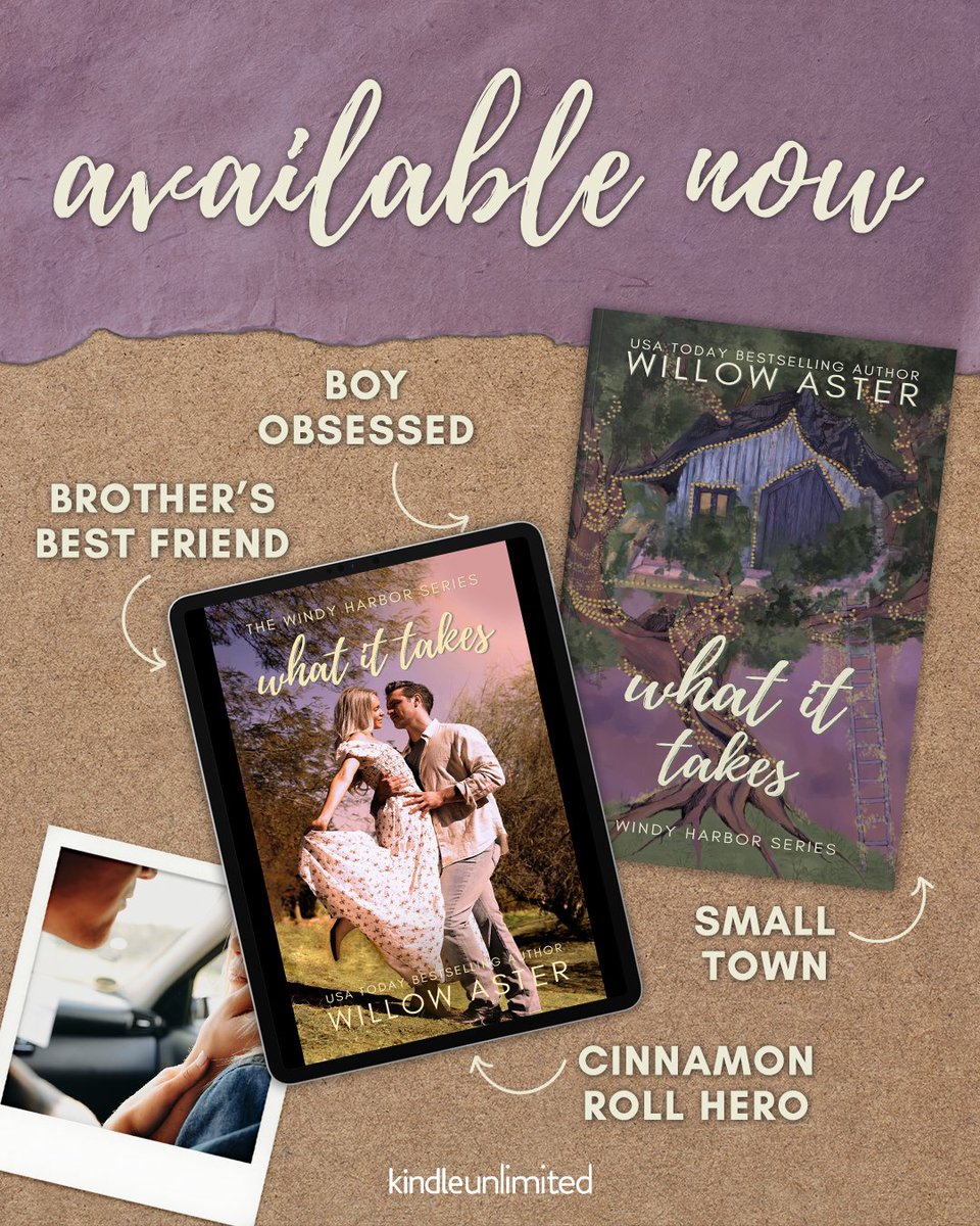 skybookstwt's tweet photo. What It Takes by @WillowAster is now LIVE!
Download today or read for FREE with #kindleunlimited
Amazon: https://t.co/TRqSuq9Z7k
Goodreads: https://t.co/wXFEF63de6
#WillowAster #WindyHarborSeries #MinnesotaSeries #SmallTownRomance #Valentineprlm https://t.co/6ltdd0ZGDZ