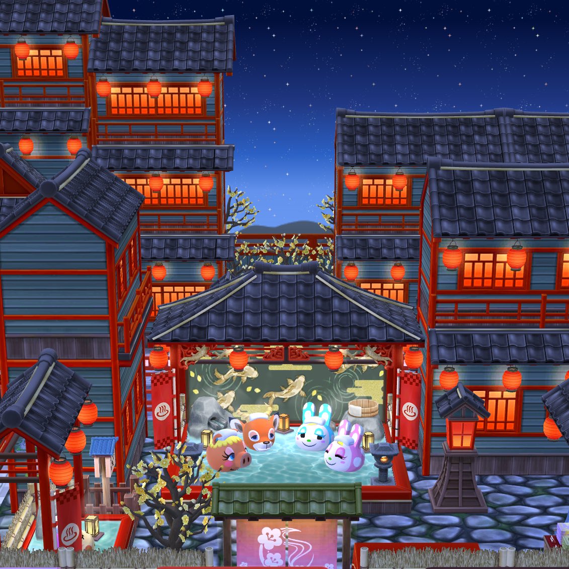 SAI31akt's tweet photo. 久しぶりの温泉街♪

#ポケ森コンプリート  #ポケ森コンプ
#ポケ森  #ポケ森レイアウト
#AnimalClossing #acpc #pocketcamp https://t.co/tF0Y2vQ848