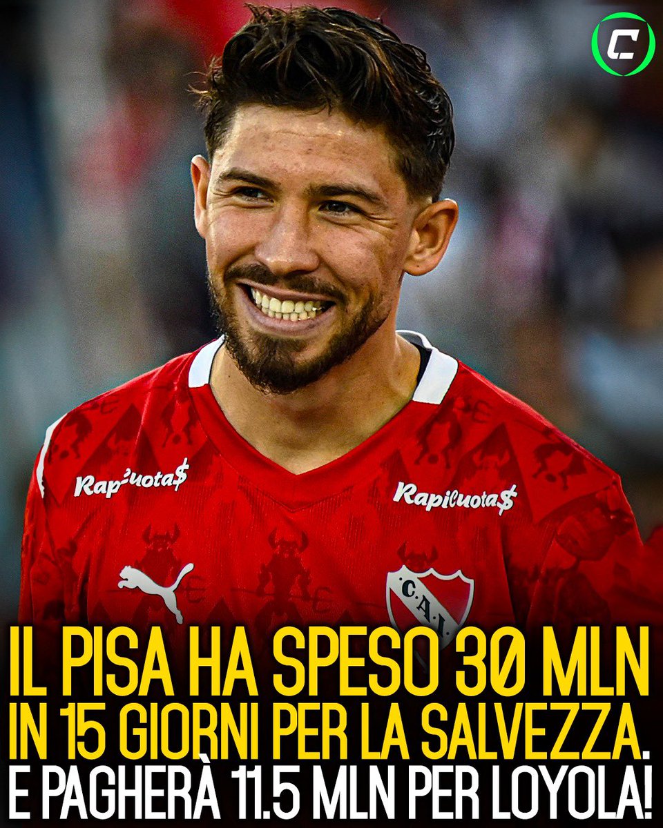 Un centrocampista dai grandi inserimenti e abituato al gol. Finora non ha ancora giocato in Europa, ma il #Pisa ha fatto all-in su Felipe #Loyola per la salvezza ⚫️🔵

1/9