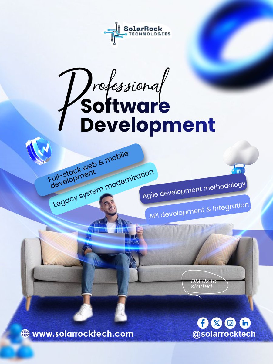 solarrocktech's tweet photo. Most software fails at execution.

We build systems that ship, scale, and integrate into real businesses.

Full-stack, APIs, legacy modernization, agile delivery.
No fluff. Just execution.

DM to build.

#SoftwareDevelopment #TechExecution #APIs #DigitalTransformation #SolarRock https://t.co/FJB8ha66Ze