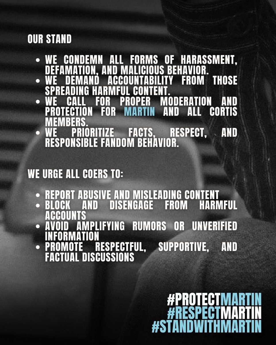 MartinEdwardsID's tweet image. WE STAND WITH MARTIN 

As his fans, we will not stay silent. Harassment, lies, and attacks against Martin will not go unchecked. His dedication, leadership, and heart inspire us every day, and we will protect and support him together.

🩵 Martin, you are seen, respected, and…