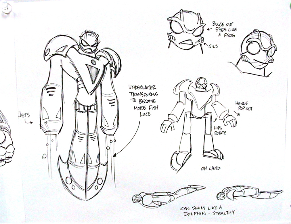 Vrahno's tweet image. Franchise co-creator Bob Thompson wanted each piece of Bionicle media to be instantly recognizable. The sets, ads, comics, online content, games and the movie were all meant to have different art styles. Designs were open to interpretation, as shown in internal documents.
