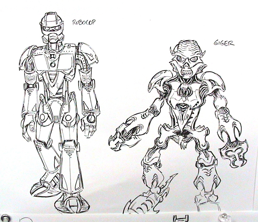 Vrahno's tweet image. Franchise co-creator Bob Thompson wanted each piece of Bionicle media to be instantly recognizable. The sets, ads, comics, online content, games and the movie were all meant to have different art styles. Designs were open to interpretation, as shown in internal documents.