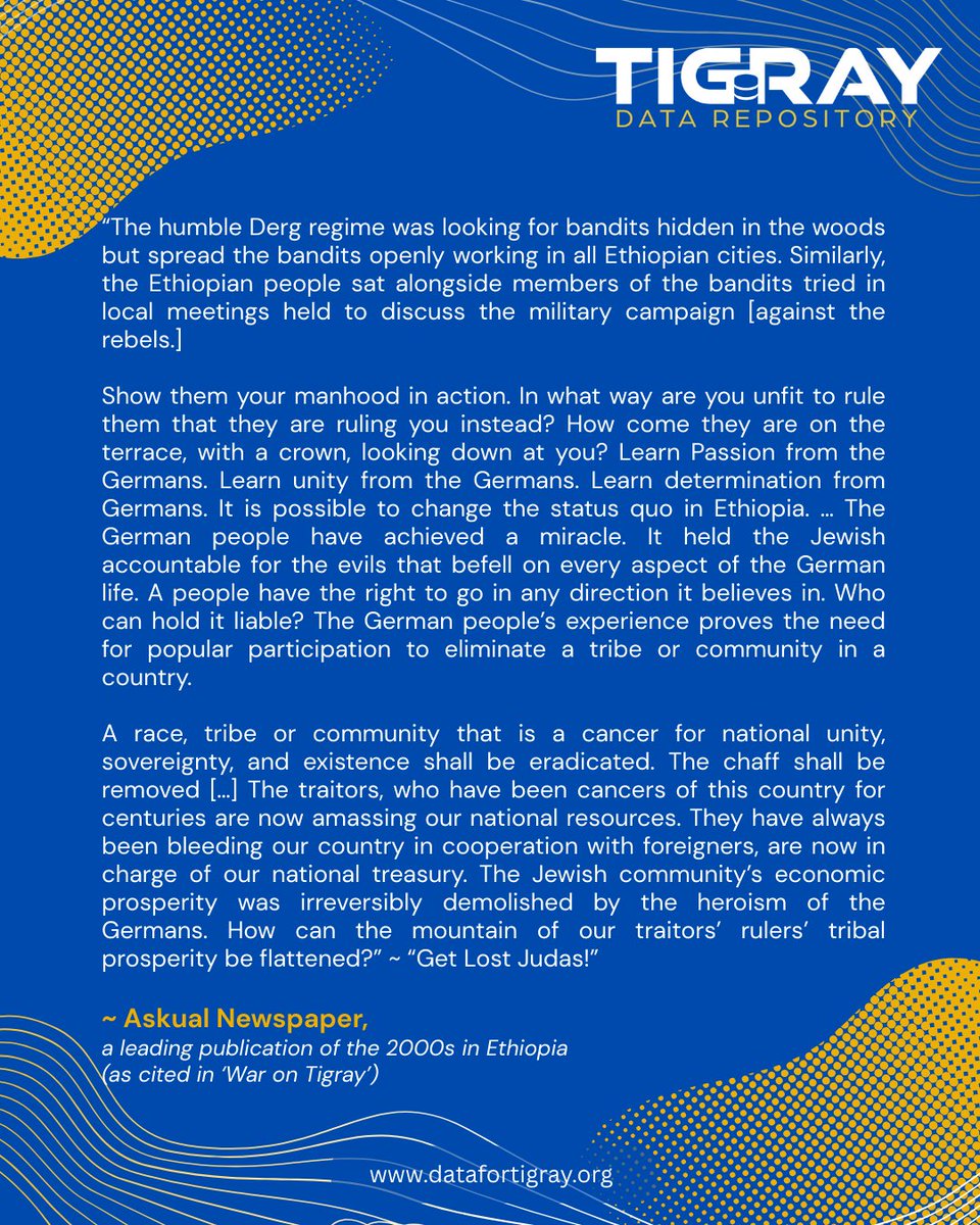 Tigray Data Repository tweet media