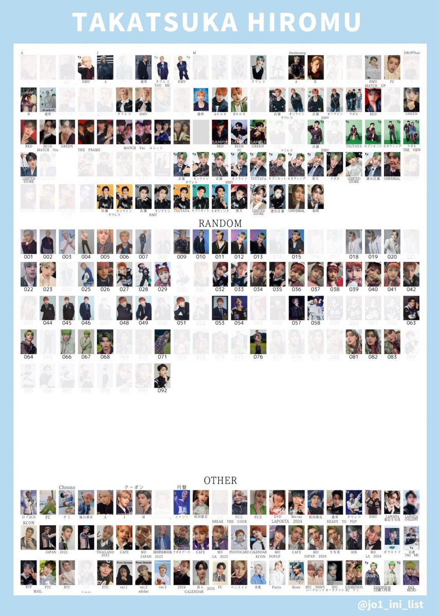 EaGv0's tweet photo. INI NEW YEAR POPUP STORE 2026
ポップアップ 109 

【譲】
田島 126
尾崎 126
後藤 126
佐野 123.126
池﨑 126.127
松田 123.126.127
R121.R124

【求】
髙塚、藤牧 過去トレカ

郵送での希望です📮
お気軽にお声掛けください

#INI_109_NewYear2026
#INI交換 https://t.co/17eVVs1aWc