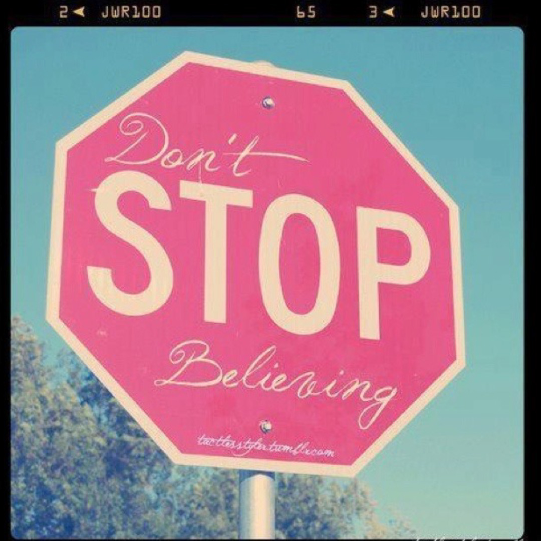 MuddStyle's tweet image. Never stop believing.