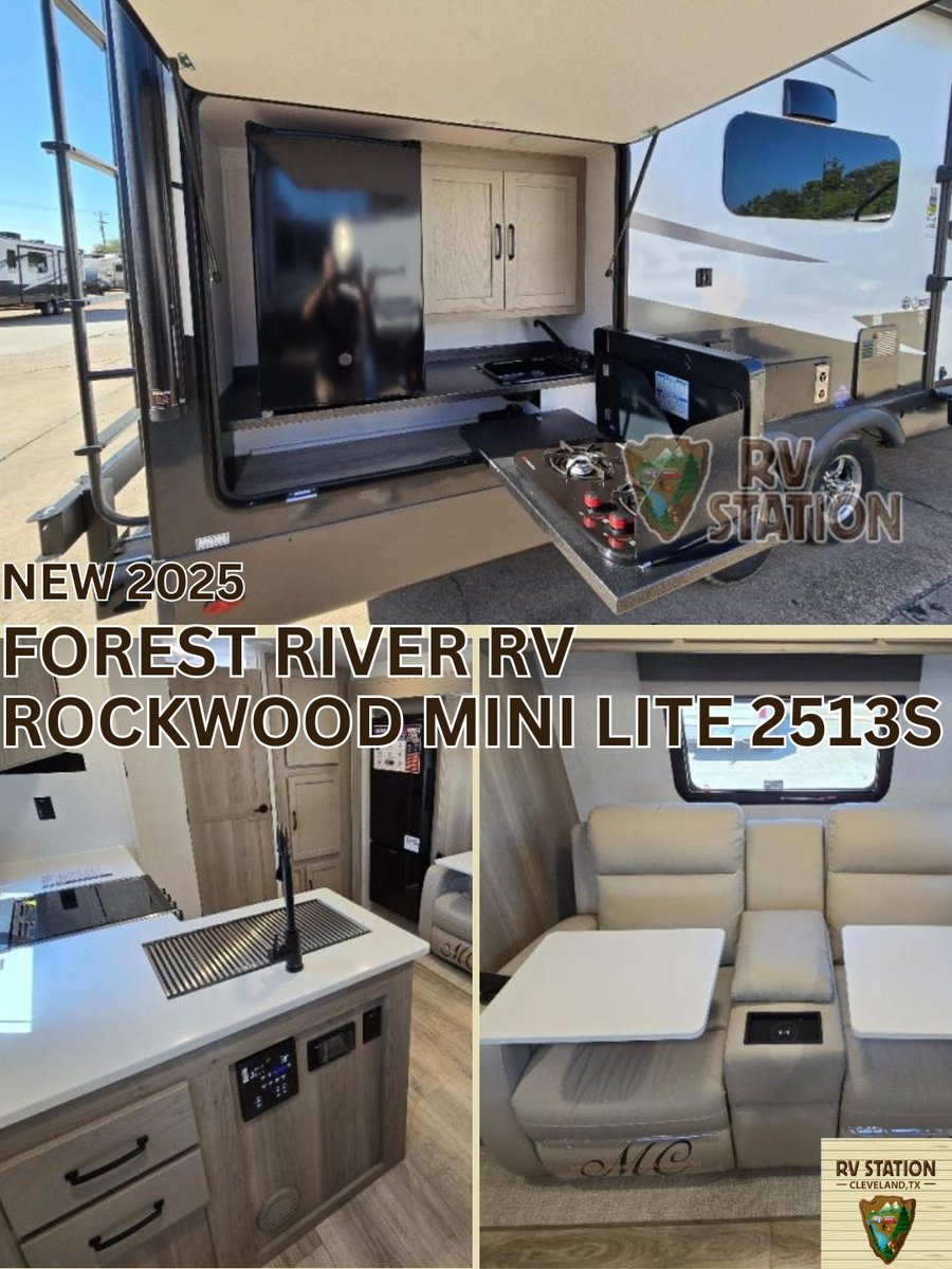 Travel smart in the New 2025 Rockwood Mini Lite 2513S at RV Station Cleveland.

➡️ rpb.li/XFPG

#RVStationCleveland #RVLife #TravelTrailer #CampingLife
#RoadTripReady #ExploreMore #AdventureAwaits