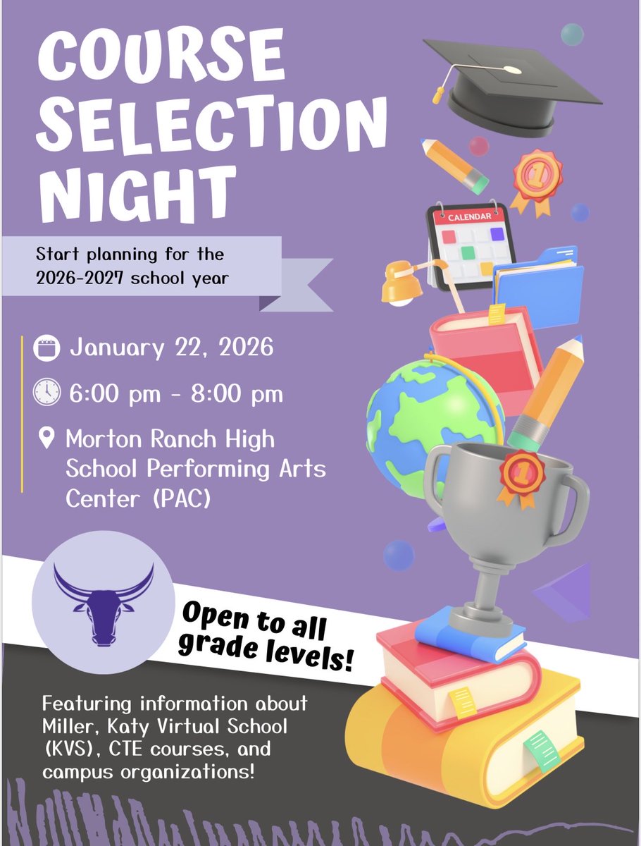 mrjhcounseling's tweet photo. Attention all 8th grade Mavericks join MRHS to learn more about your high school course options. @MRJHMavs https://t.co/Iqnw04ffEH