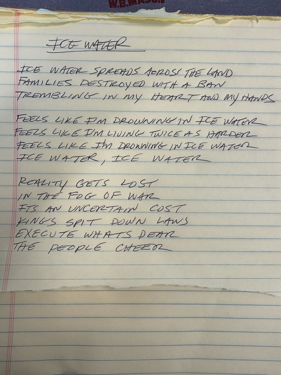 ICE WATER PEACE ON EARTH 🧊💧