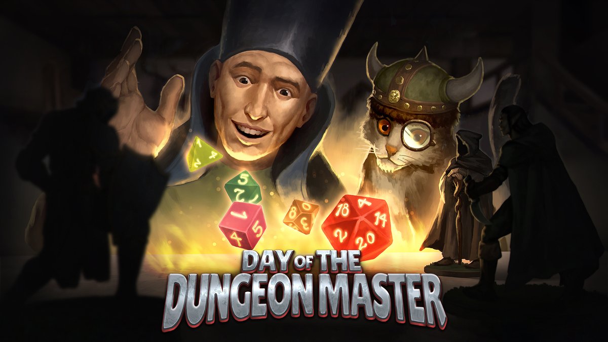 NeverwinterGame's tweet image. 🔔  Hear ye, hear ye! Until February 5, it's time for the Day of the Dungeon Master! 🎲 

Visit the Burrow Dawn Inn and face the challenges brought forth by Portobello DaVinci and Respen Durothil!

📜 bit.ly/4syPpxv