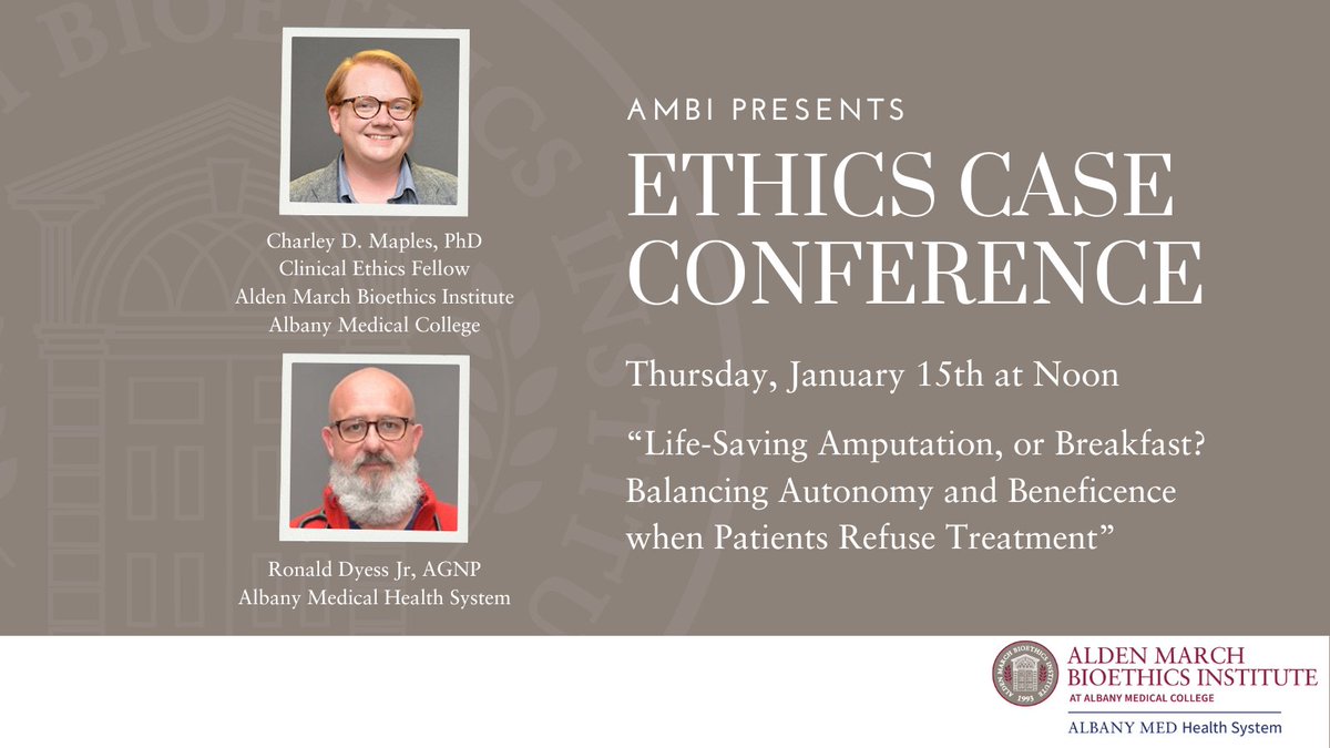 Alden March Bioethics Institute tweet media