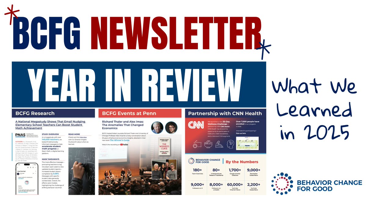 Behavior Change for Good Initiative tweet media