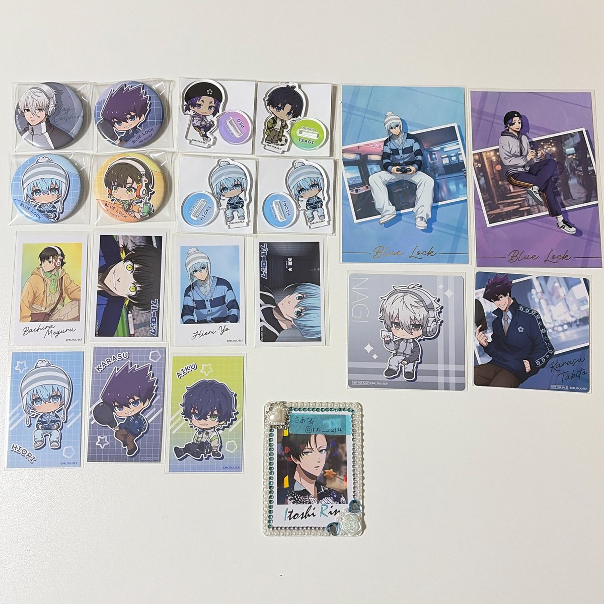 ブルーロック 愛空 缶バッジ アクスタ コースター ポストカード ブルロ