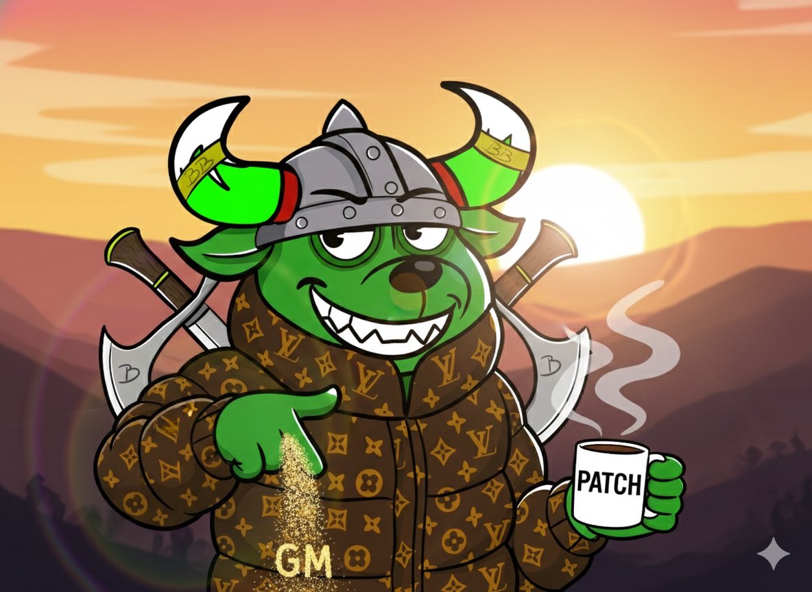 PatchOnChain's tweet image. Good morning good morning to those say it back!

How are we doing this on Thursday morning?