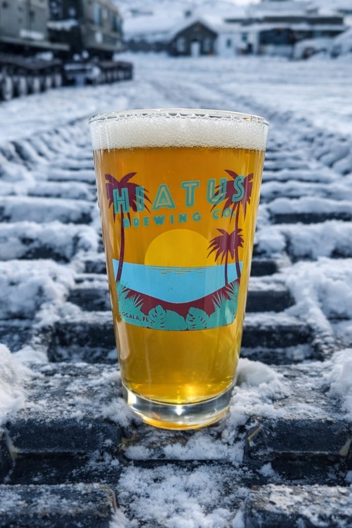 HiatusBrewing's tweet photo. 🍻 Arctic Warrior, the final batch. Berry, citrus, melon, &amp; tropical hop flavors, brewed with @YakimaChief Veterans Blend supporting U.S. Military 🇺🇸

#HiatusBrewing #CraftBeer #IPA #VeteransSupport #BeerRelease https://t.co/kOV6JbZg5q
