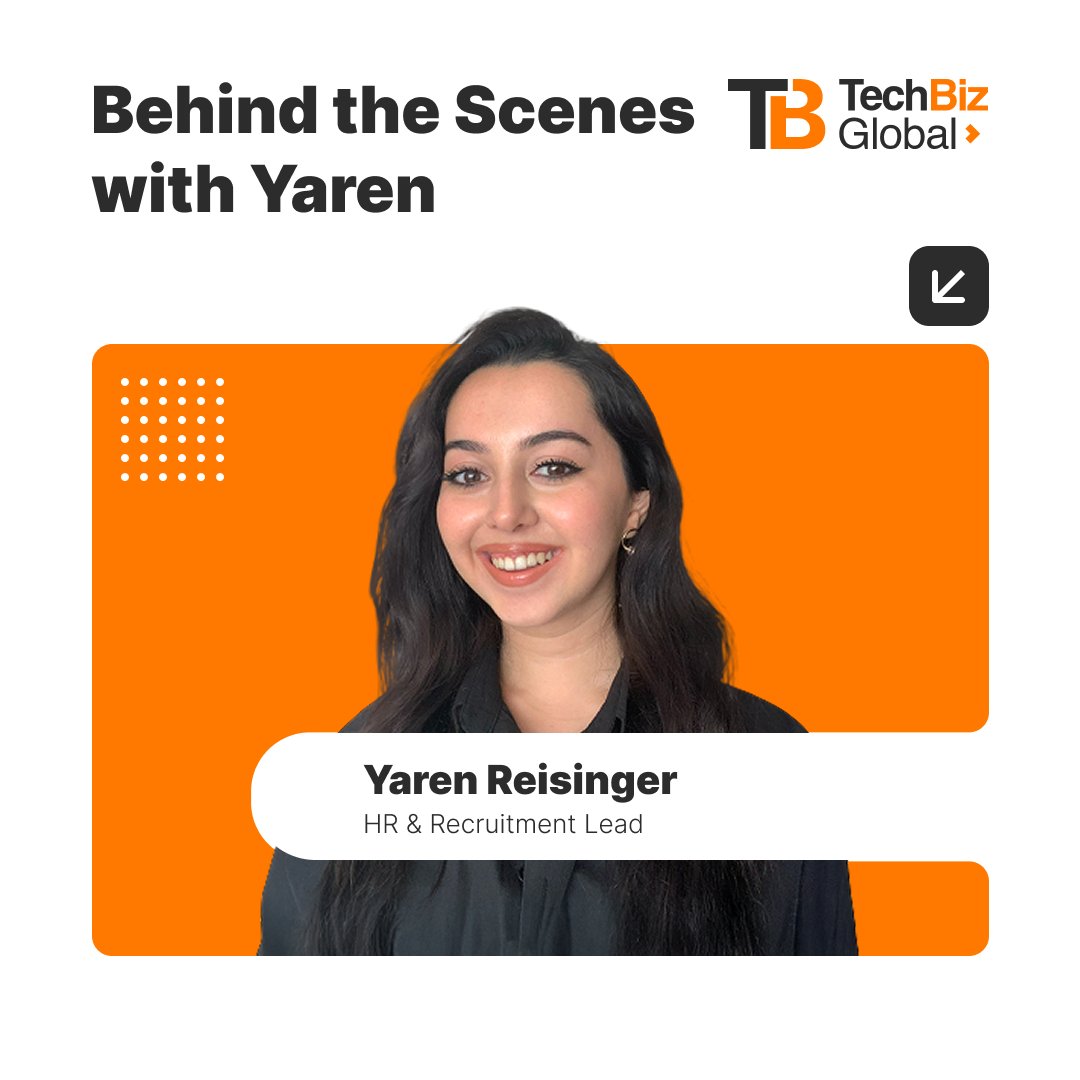 Please meet Yaren - a key force behind our HR &amp; Recruitment function at TechBiz Global 💼
From day one of her engagement, her journey reflects growth, ownership, and collaboration. Powered by Turkish coffee ☕ and continuous learning, she inspires us every day 🚀
#TechBizGlobal