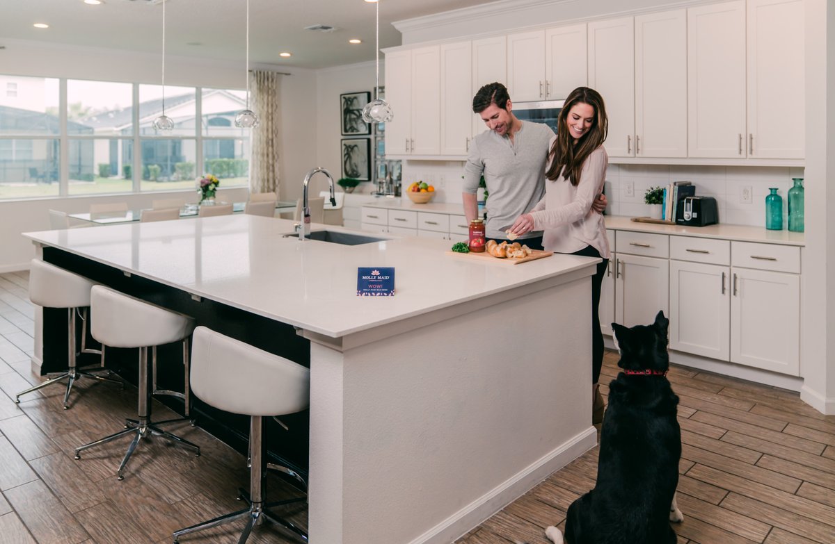 What part of a freshly cleaned home makes your day feel instantly better? ✨
Clean sheets, cleared counters, refreshed floors, or a sparkling bathroom?

Tell us your favorite moment. Molly Maid® loves hearing what you enjoy most.