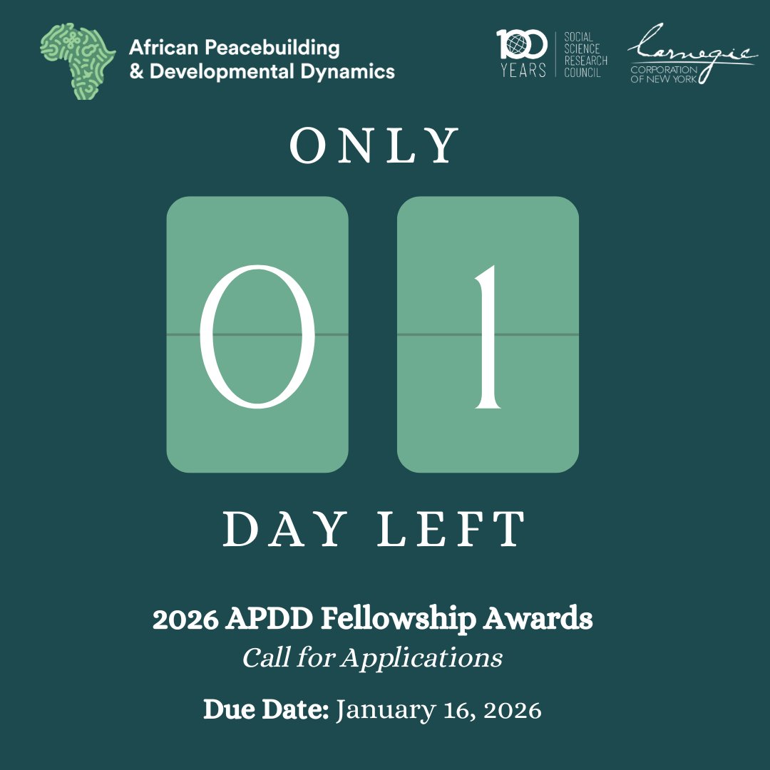 African Peacebuilding and Developmental Dynamics tweet media