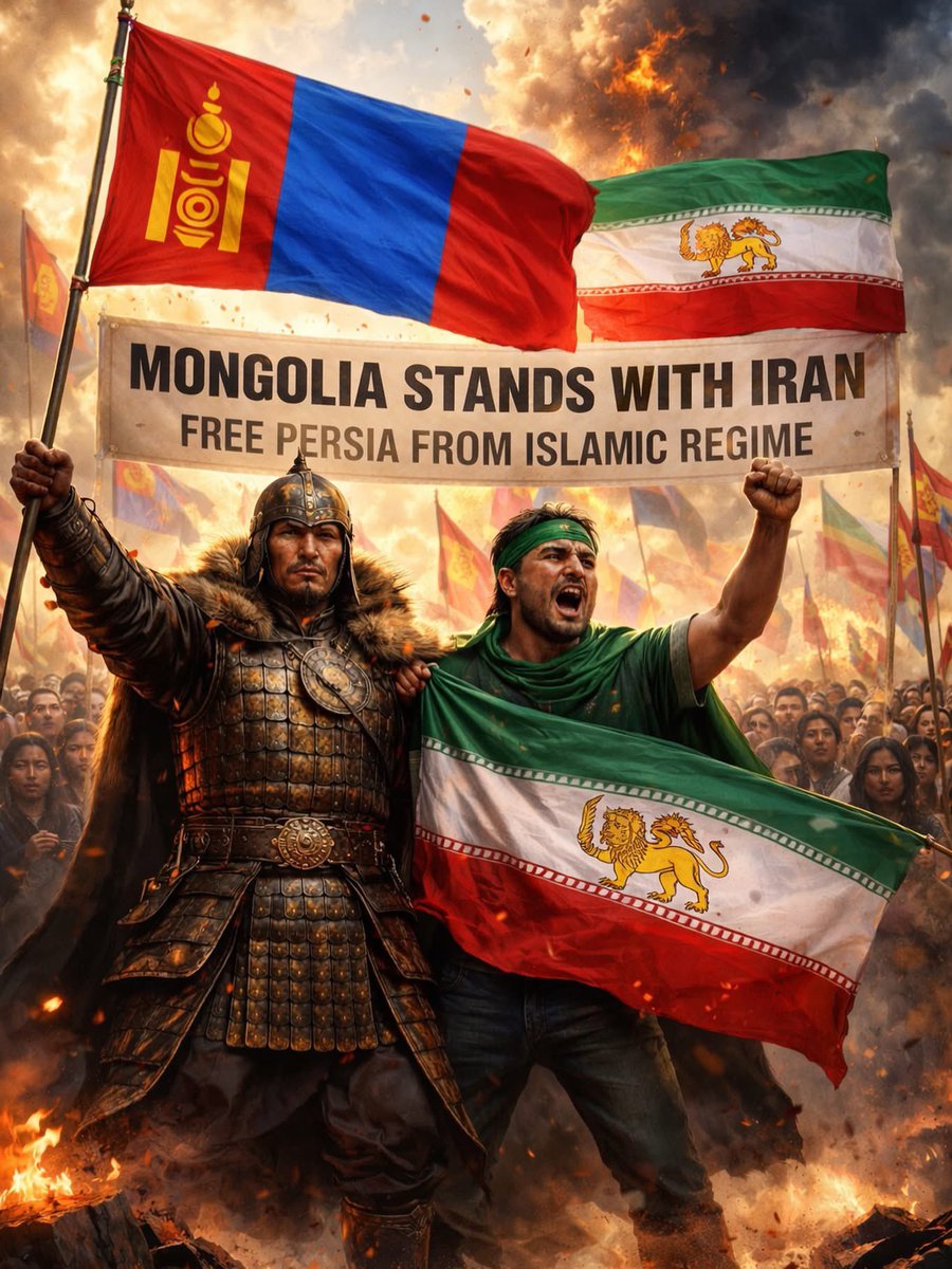 Mongolia with Persian people!