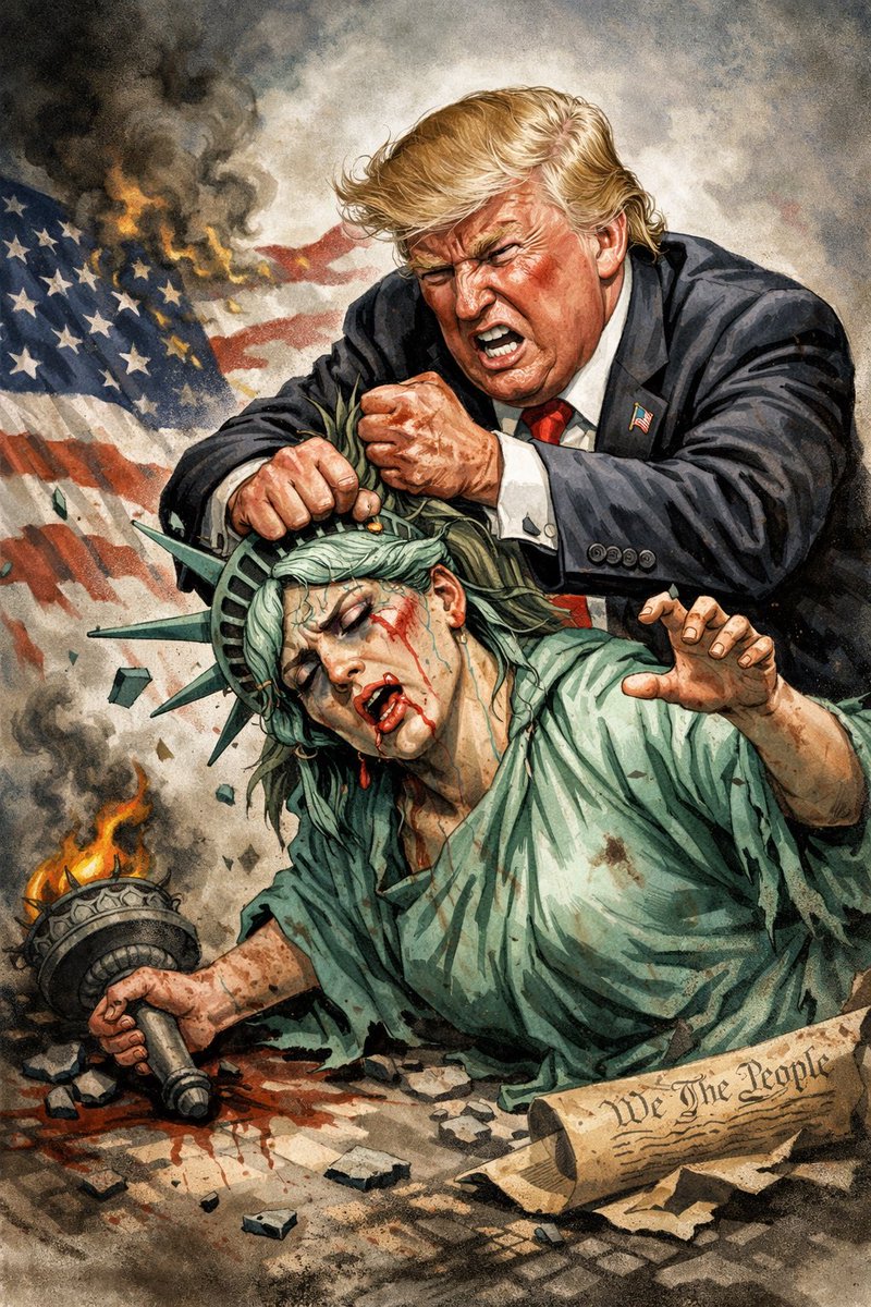 MazaComm's tweet image. Minnessota es un polvorín. Estados Unidos es una bomba de tiempo. Y mientras los descerebrados de MAGA aplauden como focas de circo el incompetente de Trump sigue jugando a Yo Soy el Rey. Este país no necesita enemigos. Basta y sobra con la bestia que tenemos en la Casa Blanca.