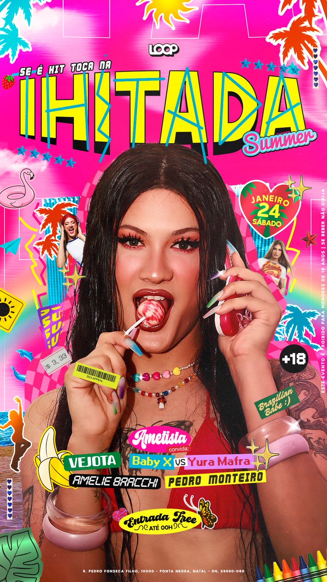 ametistacw's tweet image. IHITADA SUMMER EDITION 🌴💦☀️ 24/01   NA LOOP