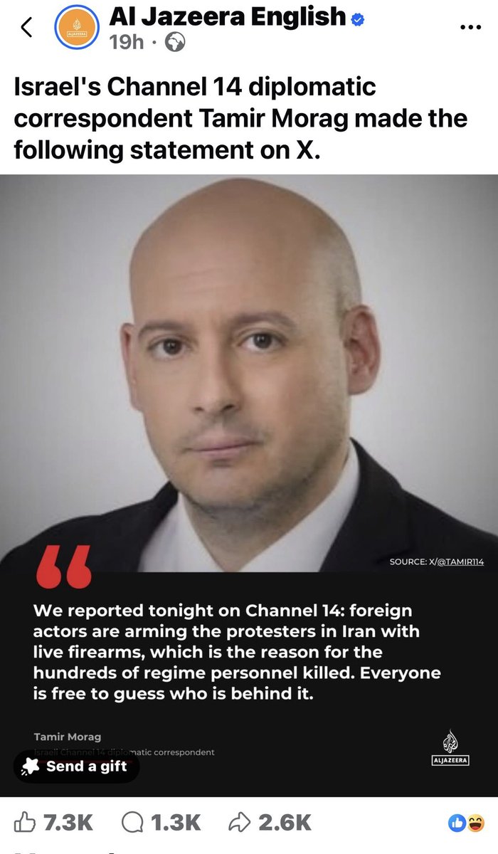 yosefyisrael25's tweet image. יש בחור איראני גולה שחי באחת מבירות אירופה (לצערי לא מוכן להתראיין, בני משפחתו עדיין שם, ואפילו בין המפגינים לטענתו). הבוקר הוא שולח לי את הציוץ של שר החוץ האיראני ושואל אותי "איך יכול להיות שהתקשורת הישראלית מקדמת את בדיוק הנראטיב של משטר האייתולות שהמפגינים הם בעצם שכירי חרב של…