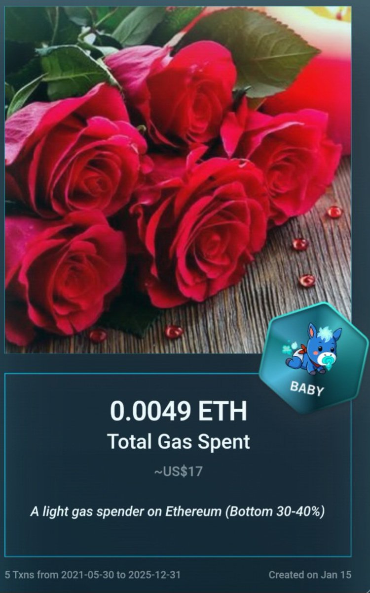 Skip4YouBD's tweet photo. Discovered my Gas ID via ETHGas - turning my gas spend into rewards 🫘

As a Baby Jack, I've spent 0.0049 ETH on gas but earned 1 Beans back.

Get your Gas ID and Beans here: https://t.co/H7XoBd4xjF https://t.co/GpGhYvHbnT