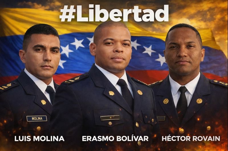 bonypertinezh's tweet image. 23 años presos por cumplir con su deber. 23 años pagando una venganza política. 23 años resistiendo el olvido.
Erasmo, Luis y Héctor no pueden seguir excluidos. Si hablamos de diálogo y reconciliación, su libertad es obligatoria. #LibertadParaLosPM #Venezuela