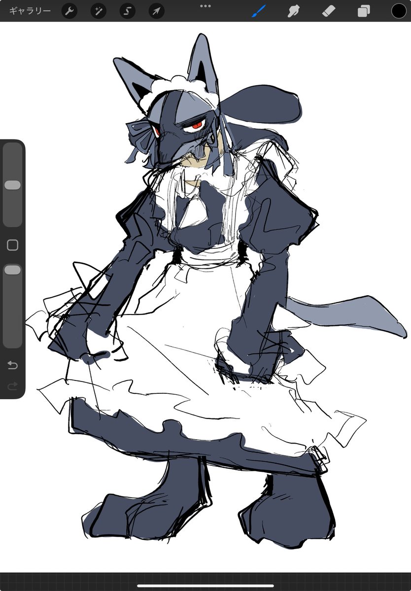 kittodaisukiman's tweet image. wip  テスト勉強せねば…