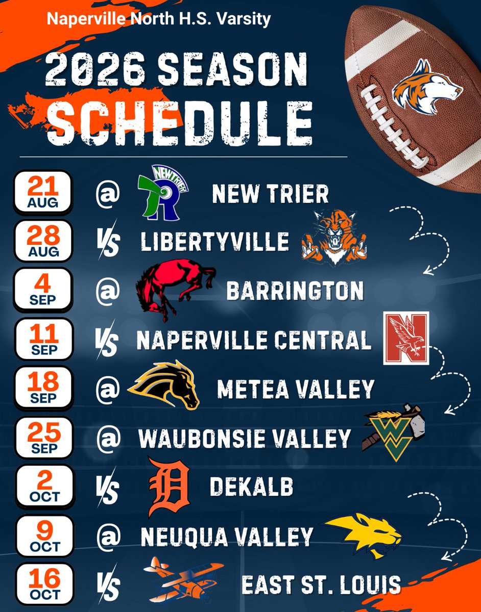 Naperville North FB tweet media