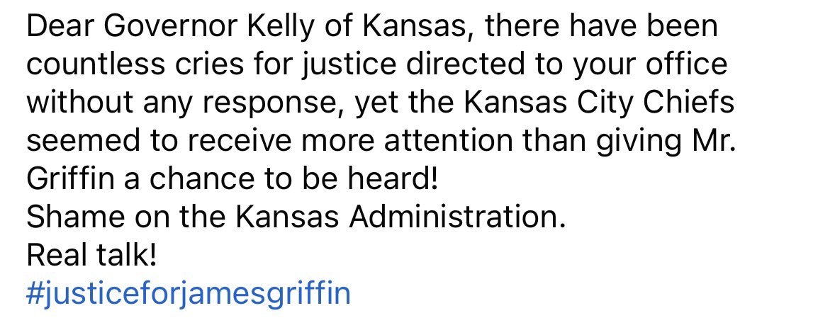 Justice For James Griffin tweet media