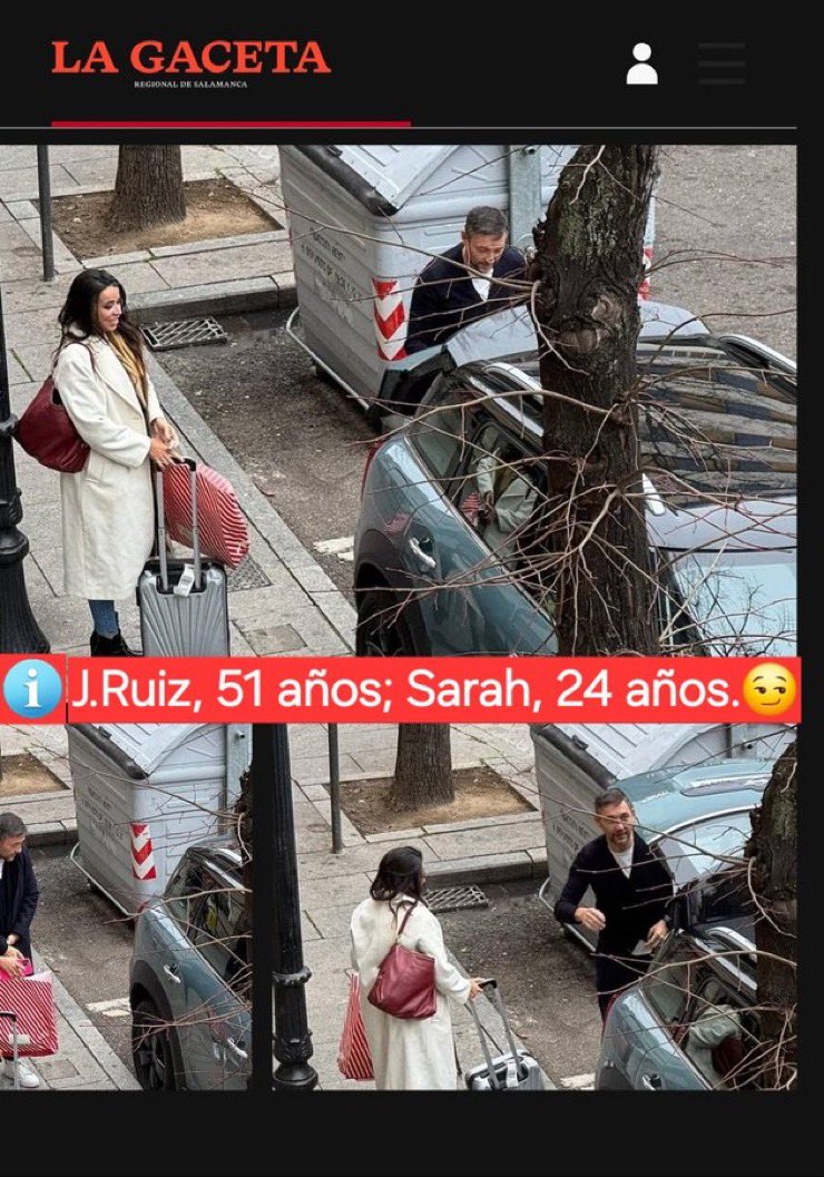 LaTiaPacaIII's tweet photo. @Clonazepamers @CarmenMariaBas1 Una choni de botellones poligoneros q tras ir de N° 12 en las listas del PSOE d Salamanca, no obtuvo acta d concejal y se echó un sugar daddy al más puro estilo d Jésica con Ábalos, q por los servicios prestados a Javier Ruiz ha sido enchufada en el ente publico RTVE, cuatro y T5 https://t.co/UOSVFA0xsx