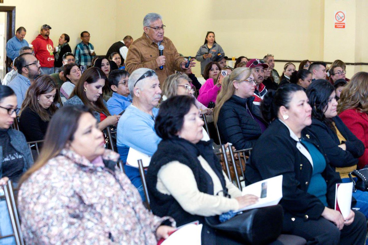 La estructura sindical de la Sección <a href="/snte_38/">Sección 38 SNTE COAHUILA</a> de la Región Carbonífera, en Sabinas, #Coahuila, recibió al Srio. Gral. del SNTE, Mtro. Alfonso Cepeda Salas, quien presentó los planes de trabajo para 2026. La ruta es: avance salarial, certeza laboral y democracia sindical.